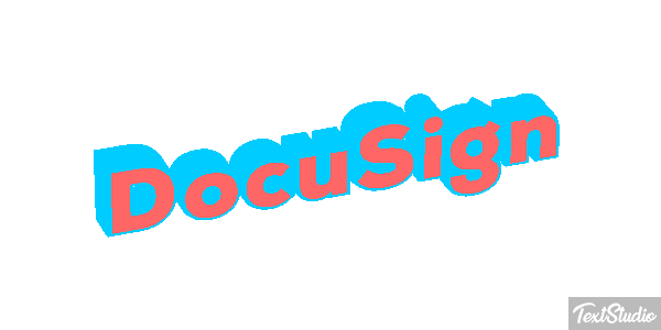 DocuSign Metin efekti