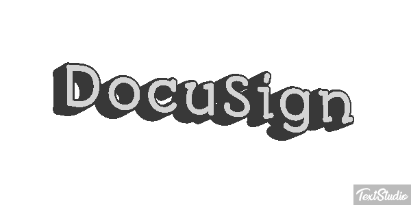DocuSign Metin efekti