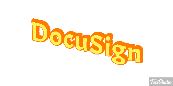 DocuSign Metin efekti