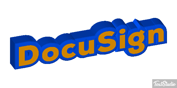 DocuSign Metin efekti