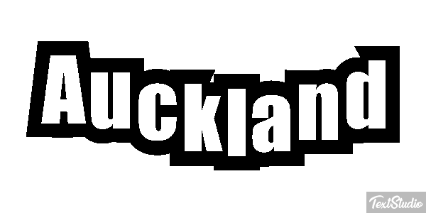 Auckland Efekt tekstowy