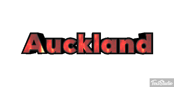 Auckland Efekt tekstowy