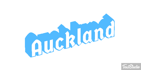 Auckland Efekt tekstowy