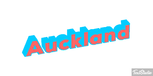 Auckland Efekt tekstowy