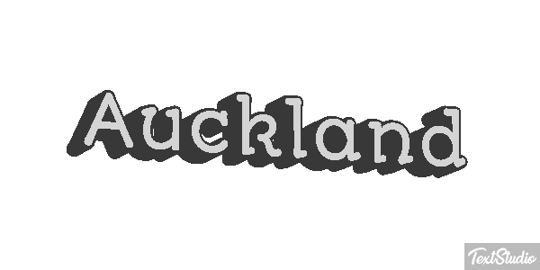 Auckland Efekt tekstowy