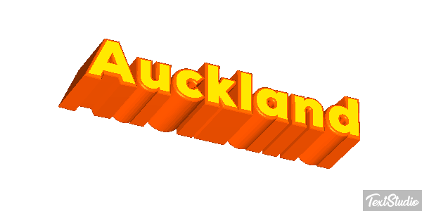 Auckland Efekt tekstowy
