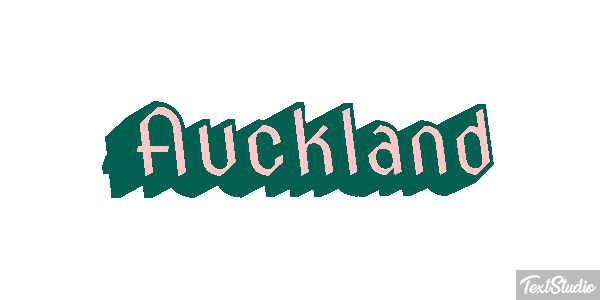 Auckland Efekt tekstowy