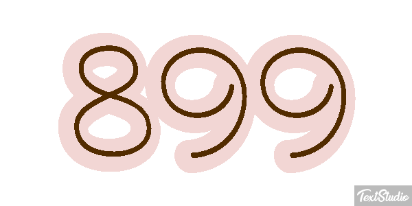 899 Metin efekti