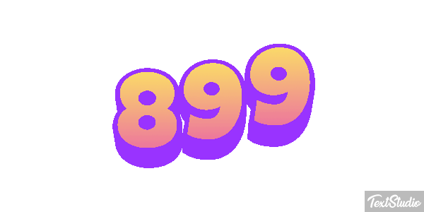 899 Metin efekti