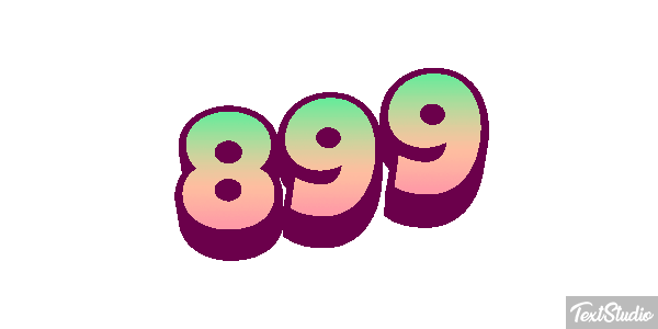 899 Metin efekti