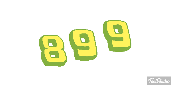 899 Metin efekti