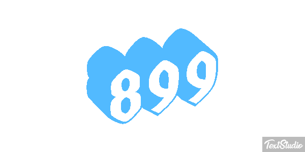 899 Metin efekti