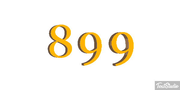 899 Metin efekti