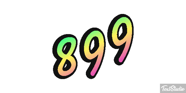 899 Metin efekti