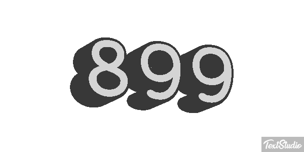 899 Metin efekti