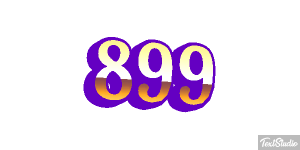 899 Metin efekti