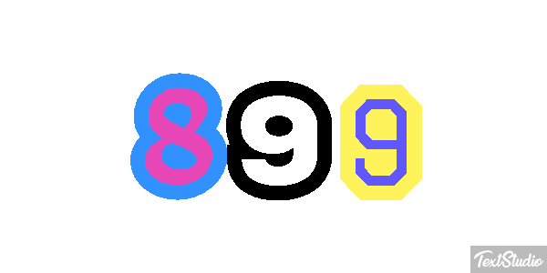 899 Metin efekti