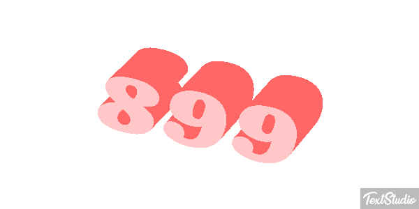 899 Metin efekti