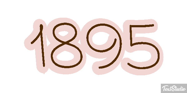1895 Text effect