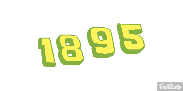 1895 Text effect