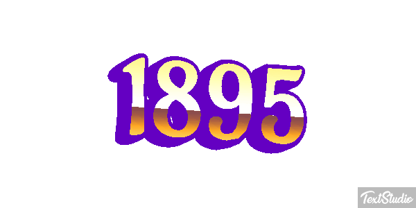1895 Text effect