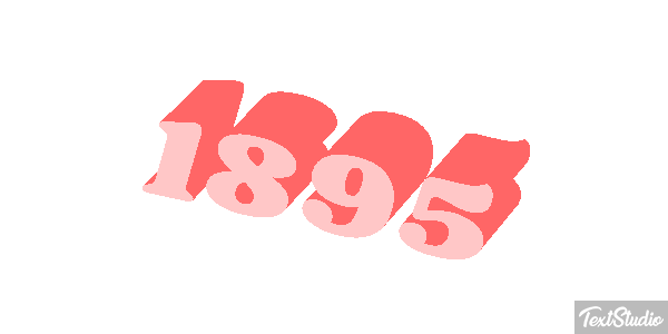 1895 Text effect