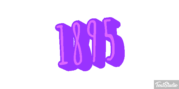 1895 Text effect