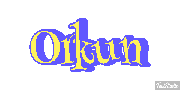 Orkun Tekst effect