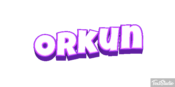 Orkun Tekst effect
