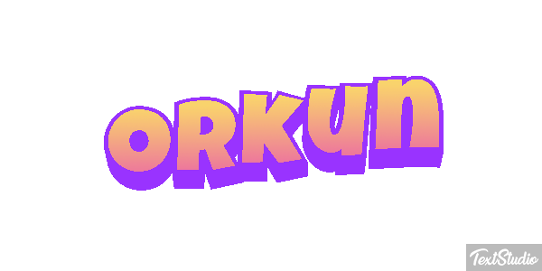 Orkun Tekst effect
