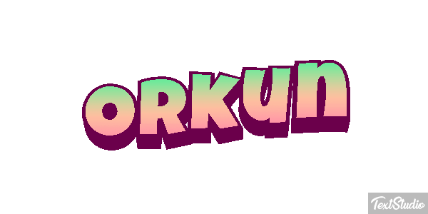 Orkun Tekst effect