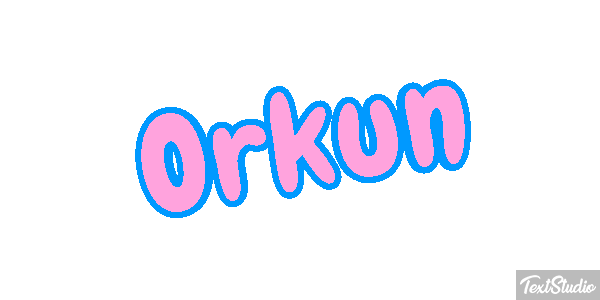 Orkun Tekst effect