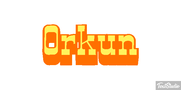 Orkun Tekst effect