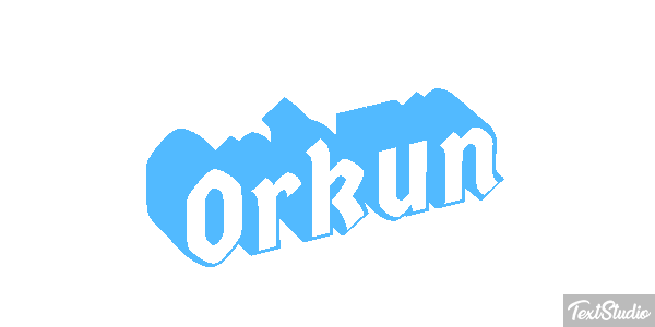 Orkun Tekst effect