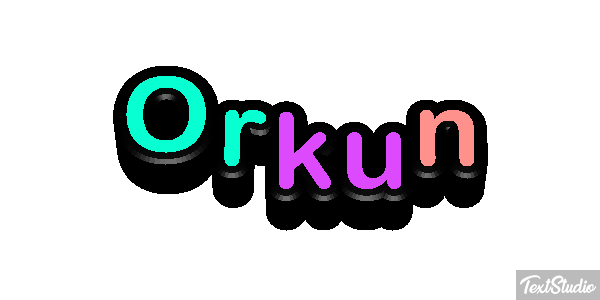 Orkun Tekst effect