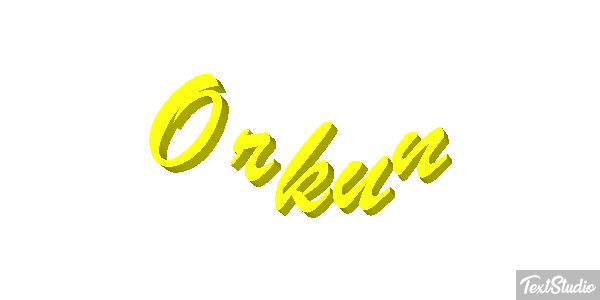 Orkun Tekst effect