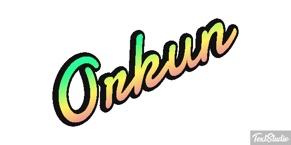 Orkun Tekst effect