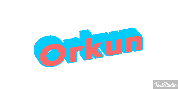 Orkun Tekst effect