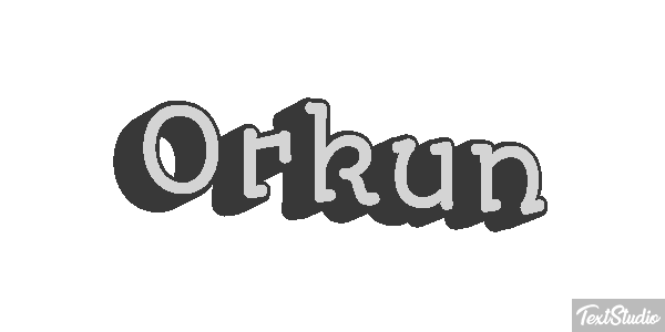 Orkun Tekst effect
