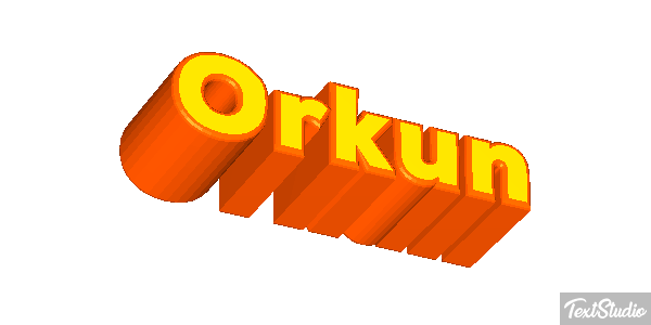 Orkun Tekst effect