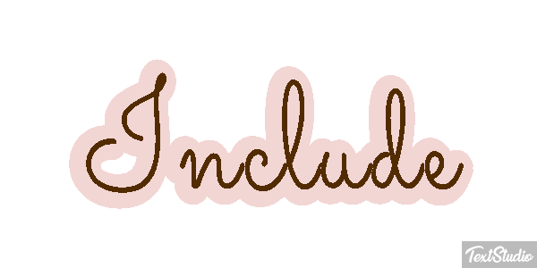 Include Texteffekt