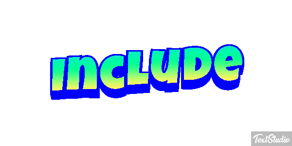 Include Texteffekt