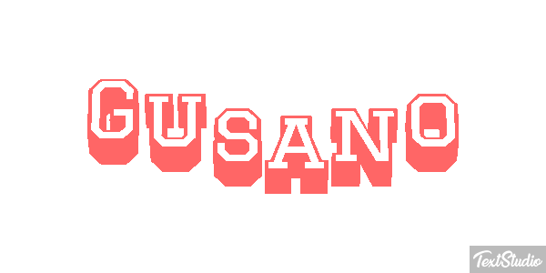 Gusano Efeito do texto