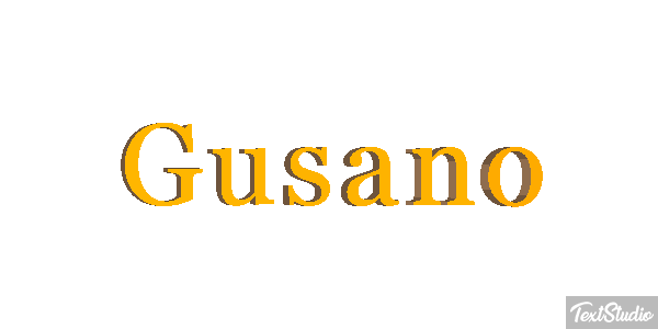 Gusano Efeito do texto