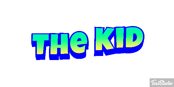 The Kid Effetto testo