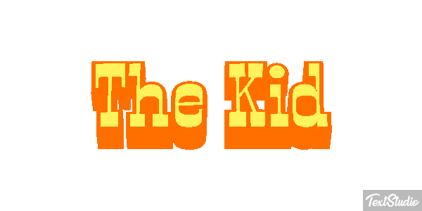 The Kid Effetto testo