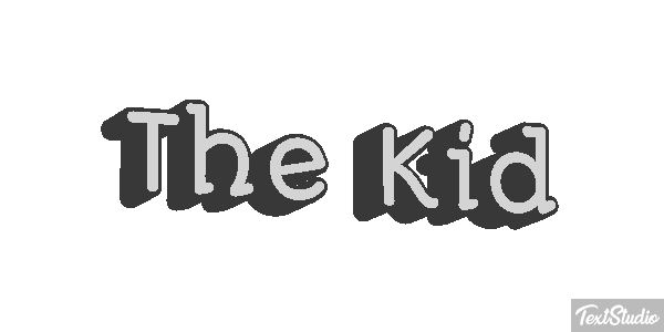 The Kid Effetto testo