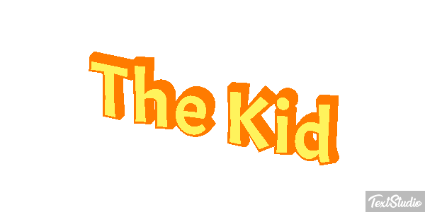 The Kid Effetto testo
