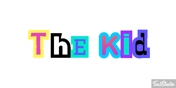 The Kid Effetto testo