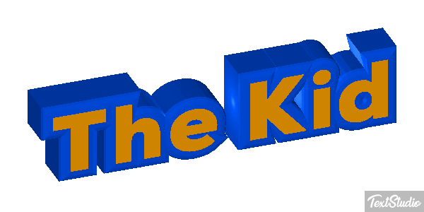 The Kid Effetto testo